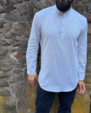 Hakim Half-Button Tunic Shirt