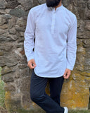 Hakim Half-Button Tunic Shirt