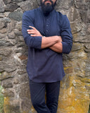 Hakim Half-Button Tunic Shirt